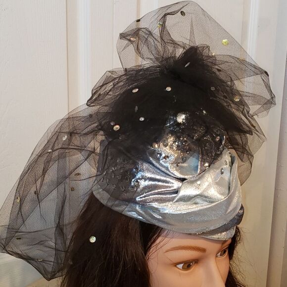 VNTG Whittall & Shon Bejeweled Hat main image 7